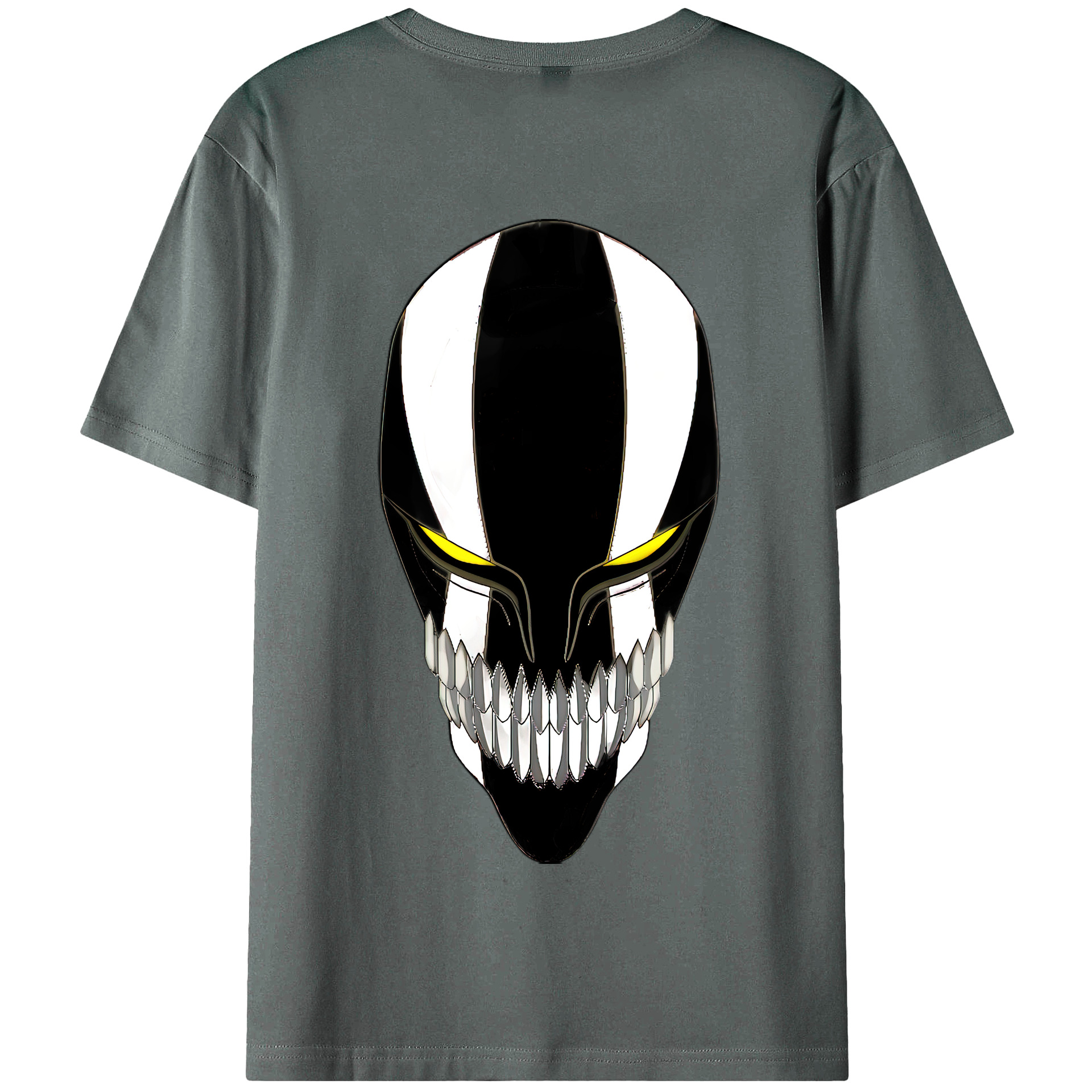 （画像用） ブリーチ 黒崎一護（くろさき いちご）BLEACH Kurosaki Ichigo 綿100％半袖Tシャツ（背面プリント）